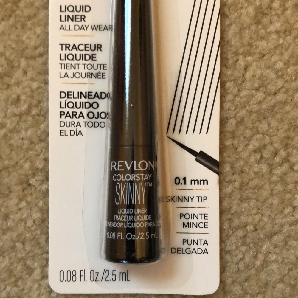 Revlon Black Liquid Eyeliner SKINNY
#301. Set of 2! Brand New UNOPENED - Picture 3 of 7